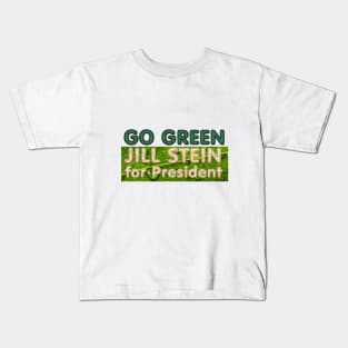 Green Party Jill Stein 2024 Kids T-Shirt